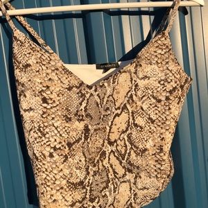 Snake Pattern Dynamite Tank